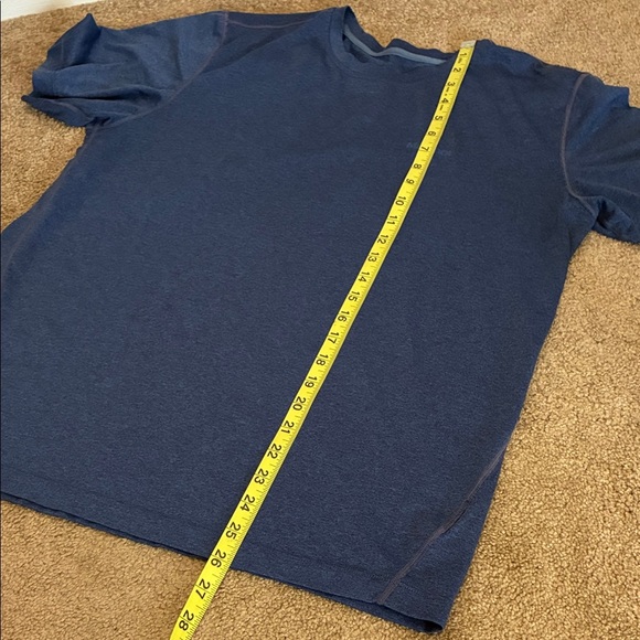 Men's Heathered Blue Marmot shirt - Picture 6 of 6